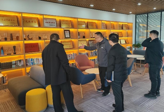 隨州市總工會常務副主席魯正長一行到華潤電力隨州新能源公司調(diào)研指導