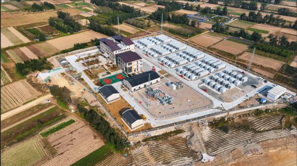 福建省首個(gè)大型集中式共享儲能電站全站送電